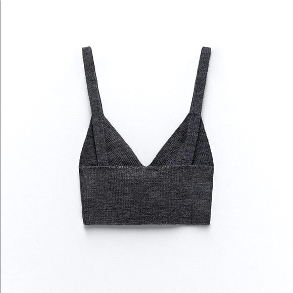 Zara Wool Blend Ribbed Top- brand new with tags! - Picture 5 of 6